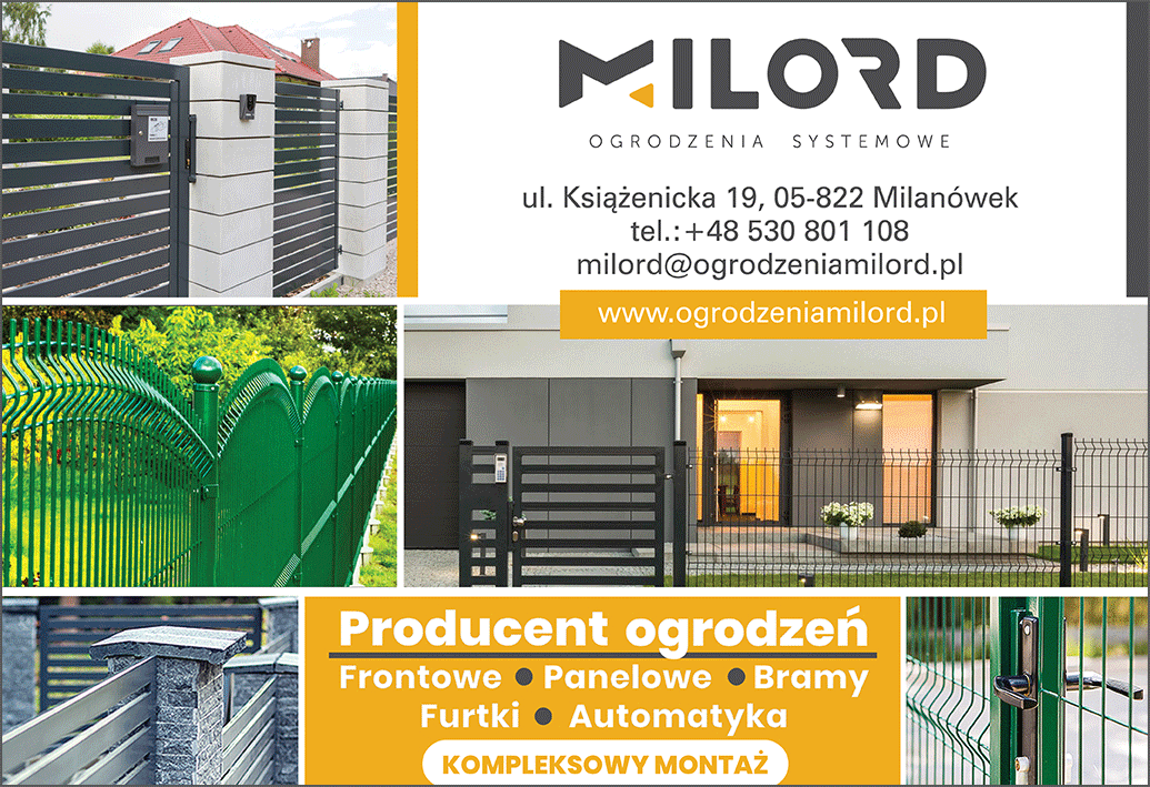 MILORD OGRODZENIA SYSTEMOWE - ogrodzenia panelowe MILANÓWEK ogrodzenia panelowe MILANÓWEK
